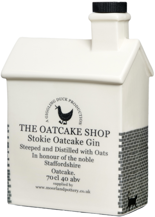 70 cl Stokie Oatcake Gin 'THE OATCAKE SHOP' UK SALE  ONLY